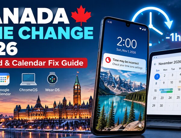 Canada Time Change 2026: Fix Android and Google Calendar Errors