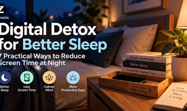 Digital Detox for Better Sleep: 7 Practical Ways to Reduce Screen Time at Night