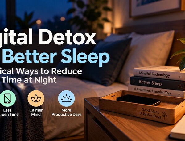 Digital Detox for Better Sleep: 7 Practical Ways to Reduce Screen Time at Night