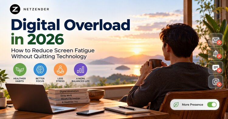 Digital Overload in 2026: How to Reduce Screen Fatigue Without Quitting Technology