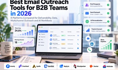 Best Email Outreach Tools for B2B Teams in 2026: 8 Platforms Compared
