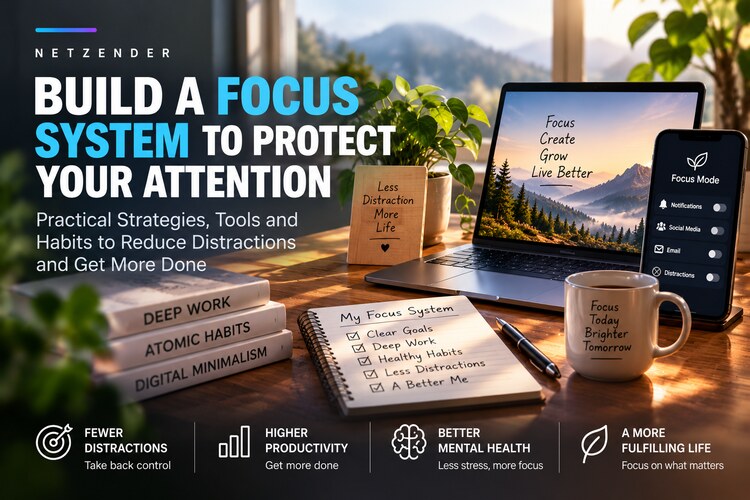 Build a Focus System: How to Protect Attention in a Distracting Digital Day
