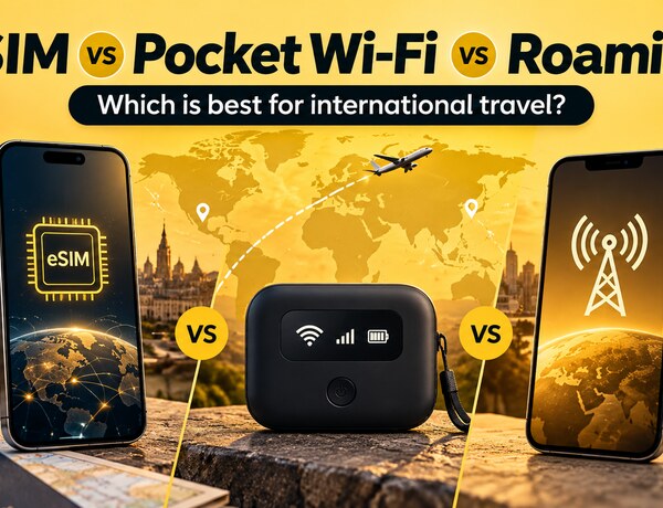 eSIM vs Pocket Wi-Fi vs Roaming: Which Is Best for International Travel?