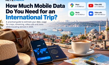 How Much Mobile Data Do You Need for an International Trip?