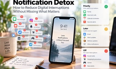 Notification Detox: How to Reduce Digital Interruptions Without Missing What Matters