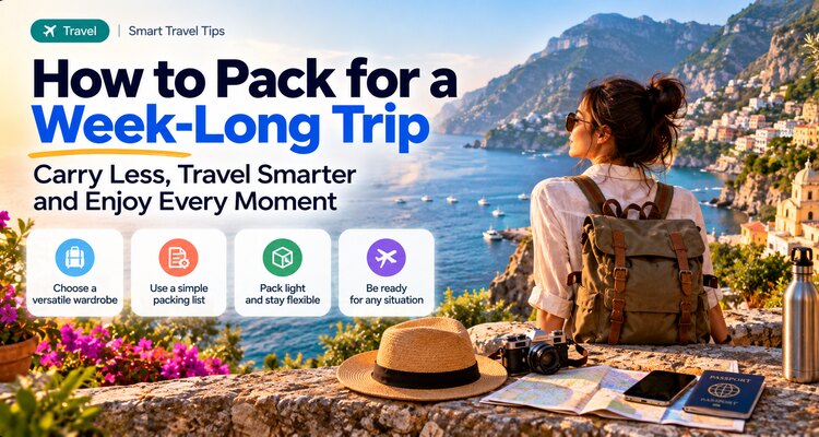 How to Pack for a Week-Long Trip: The Ultimate Carry-On Packing List
